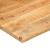 Blat birou cu decupaj curbat 80x50x2,5 cm lemn masiv mango brut GartenMobel Dekor