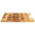 Blat birou cu decupaj curbat 80x50x2,5 cm lemn masiv mango brut GartenMobel Dekor