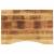 Blat birou cu decupaj curbat 90x50x2,5 cm lemn masiv mango brut GartenMobel Dekor