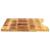 Blat birou cu decupaj curbat 100x50x2,5cm lemn masiv mango brut GartenMobel Dekor