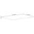 Blat birou cu decupaj curbat 100x50x2,5cm lemn masiv mango brut GartenMobel Dekor