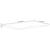Blat birou cu decupaj curbat 120x50x2,5cm lemn masiv mango brut GartenMobel Dekor