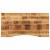 Blat birou cu decupaj curbat 120x50x2,5cm lemn masiv mango brut GartenMobel Dekor