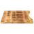 Blat birou cu decupaj curbat 120x50x2,5cm lemn masiv mango brut GartenMobel Dekor