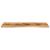 Blat birou cu decupaj curbat 140x50x2,5cm lemn masiv mango brut GartenMobel Dekor