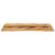 Blat birou cu decupaj curbat 100x80x2,5cm lemn masiv mango brut GartenMobel Dekor