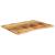 Blat birou cu decupaj curbat 110x80x2,5cm lemn masiv mango brut GartenMobel Dekor