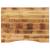 Blat birou cu decupaj curbat 110x80x2,5cm lemn masiv mango brut GartenMobel Dekor