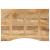 Blat birou cu decupaj curbat 80x50x2,5 cm lemn masiv mango brut GartenMobel Dekor