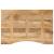 Blat birou cu decupaj curbat 100x50x2,5cm lemn masiv mango brut GartenMobel Dekor
