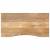 Blat birou cu decupaj curbat 110x50x2,5cm lemn masiv mango brut GartenMobel Dekor