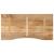 Blat birou cu decupaj curbat 120x50x2,5cm lemn masiv mango brut GartenMobel Dekor