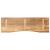Blat birou cu decupaj curbat 160x50x2,5cm lemn masiv mango brut GartenMobel Dekor