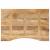 Blat birou cu decupaj curbat 100x60x2,5 cm lemn masiv mango GartenMobel Dekor