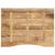 Blat birou cu decupaj curbat 110x80x2,5cm lemn masiv mango brut GartenMobel Dekor