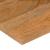 Blat birou cu decupaj curbat 80x50x2,5 cm lemn masiv mango brut GartenMobel Dekor
