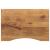 Blat birou cu decupaj curbat 80x50x2,5 cm lemn masiv mango brut GartenMobel Dekor