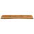 Blat birou cu decupaj curbat 110x50x2,5cm lemn masiv mango brut GartenMobel Dekor