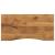 Blat birou cu decupaj curbat 140x50x2,5cm lemn masiv mango brut GartenMobel Dekor