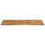 Blat birou cu decupaj curbat 140x50x2,5cm lemn masiv mango brut GartenMobel Dekor