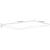 Blat birou cu decupaj curbat 90x60x2,5 cm lemn masiv mango brut GartenMobel Dekor