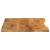 Blat birou cu decupaj curbat 100x80x2,5cm lemn masiv mango brut GartenMobel Dekor