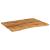 Blat birou cu decupaj curbat 100x80x2,5cm lemn masiv mango brut GartenMobel Dekor