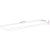 Raft perete 60x20x2,5 cm dreptunghiular lemn acacia margine vie GartenMobel Dekor