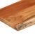 Raft perete 80x20x2,5 cm dreptunghiular lemn acacia margine vie GartenMobel Dekor