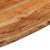 Raft perete 40x40x2,5 cm pătrat lemn masiv acacia margine vie GartenMobel Dekor