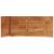 Blat masă 110x40x2,5 cm dreptunghiular lemn acacia margine vie GartenMobel Dekor