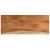 Blat masă 110x40x2,5 cm dreptunghiular lemn acacia margine vie GartenMobel Dekor