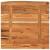 Blat de baie, 60x60x2,5 cm, pătrat, lemn masiv acacia GartenMobel Dekor
