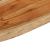 Blat de baie, 70x60x2,5 cm, dreptunghiular, lemn masiv acacia GartenMobel Dekor