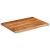 Blat de baie, 80x60x2,5 cm, dreptunghiular, lemn masiv acacia GartenMobel Dekor