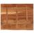 Blat birou 90x80x2,5 cm dreptunghiular lemn acacia margine vie GartenMobel Dekor