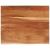 Blat birou 90x80x2,5 cm dreptunghiular lemn acacia margine vie GartenMobel Dekor