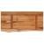 Raft perete 60x30x3,8 cm dreptunghiular lemn acacia margine vie GartenMobel Dekor
