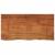 Blat masă 80x40x3,8 cm dreptunghiular lemn acacia margine vie GartenMobel Dekor