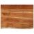 Blat de baie, 80x60x3,8 cm, dreptunghiular, lemn masiv acacia GartenMobel Dekor