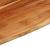 Blat birou 90x80x3,8 cm dreptunghiular lemn acacia margine vie GartenMobel Dekor