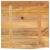 Blat de masă margine naturală, 60x60x2,5 cm, lemn masiv mango GartenMobel Dekor