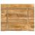 Blat de masă margine naturală, 100x80x2,5 cm, lemn masiv mango GartenMobel Dekor