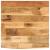 Blat de masă margine naturală, 40x40x3,8 cm, lemn masiv mango GartenMobel Dekor