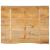 Blat de masă contur organic 90x80x2,5 cm lemn masiv de mango GartenMobel Dekor