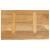Blat de masă contur organic 40x20x3,8 cm lemn masiv de mango GartenMobel Dekor