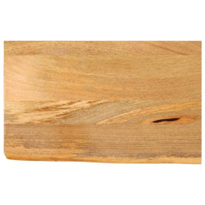 Blat de masă contur organic 50x40x3,8 cm lemn masiv de mango GartenMobel Dekor