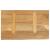 Blat de masă contur organic 60x40x3,8 cm lemn masiv de mango GartenMobel Dekor