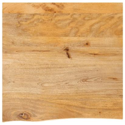 Blat de masă contur organic 60x60x3,8 cm lemn masiv de mango GartenMobel Dekor