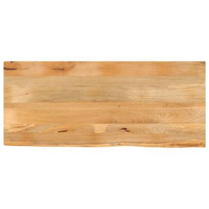 Blat de masă contur organic 140x60x3,8 cm lemn masiv de mango GartenMobel Dekor